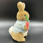 Vintage Eden Peter Rabbit Plush Beatrix Potter Stuffed Bunny W Carrot Toy
