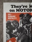 Hell   s Bloody Devils Original 1970 One Sheet Movie Poster 27x41 Biker Gangs Rare