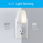 Ge Led Night Light  Plug-in  Dusk To Dawn Sensor  Warm White  Ambient Lighting 