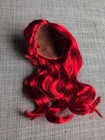 Ariel Wig B The Little Mermaid Red Hair Bangs American Girl Doll Custom