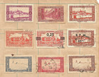 Algeria Stamp Page     18 Postes   algerie Architecture   Airmail     Used Lot