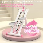 Stair Stepper With Resistance Home Upgrade Vertical Climber Workout Machine