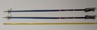 Pair Of Vintage Metric Blue Downhill Ski Poles  130 Cm 52 Inches W  Pistol Grip