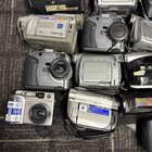 Lot Of 21 Digital   Tape Cameras   Camcorders For Parts Not Working