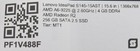 Lenovo Ideapad S145 A6-9225   2 6ghz 4gb Ddr4 256gb 2 5  Ssd No Os