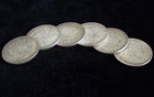 6 Pcs Morgan Dollar Can Be Attracted By Magnets Coin Magic Props