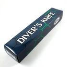 Scuba Diving Knife   Sheath Straps Snorkeling Stainless Steel Pointed Blade