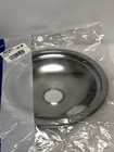 Lot Of  2  Ge 8 In Burner Drip Bowl Chrome Oem Wb31m15