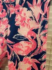 Lilly Pulitzer Maia Leggings Flamingle Girls Medium 6-7 Navy Pink Stretchy Euc