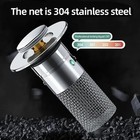 2-pack Sink Stopper Hair Catcher Bathroom Pop Up Sink Drain Strainer Filter Plug