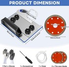 Angle Grinder Stand For Tile 45  chamfer Cutting  45 Degree Chamfering    