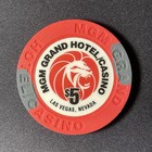 Mgm Grand Las Vegas Nevada  5 Casino Chip 1996 Gaming Token Vegas Strip Poker