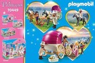New   Sealed Playmobil 70449 Princess  Horse-drawn Carriage 60 Pc Toy Playset