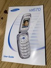 Samsung Sch A670 User Guide Only English Spanish Mobile Phone Instruction Manual