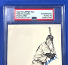 Ted Williams Signed 1989 Thumper Inc 3 5x5 5 Postcard Hof Psa dna Auto 10