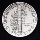 1941-d Mercury Silver Dime Au Free Shipping 