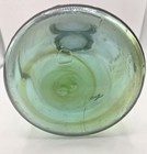 Mason s Patent Nov 30th 1858 Jar  Aqua With Amber Swirls