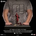 1 10 Scale Iron Studios Deadpool Statue Figure Deadpool   Wolverine 21cm Model