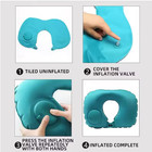 Memory Foam U-shaped Travel Pillow Neck Support Head Rest Car Plane Soft Cushion