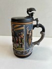 Gerz Handarbeit Limited Edition 300 Years Of Germans In Amerca Lidded Stein