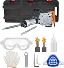 Ccti 2200w Electric Demolition Jack Hammer W  2 Chisels Cdh65a  open Box 