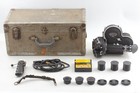  n Mint Case  Arri Arriflex 16 St Movie Camera 10mm 25mm 50mm 3 Lenses Fromjapan