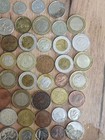 Vintage   Modern Lot Of 85  World Coins     Mixed Foreign Currency Collection