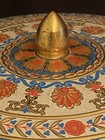 Vintage Ornate Blue Floral Tin Container Co Tin Made England Embossed