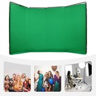 For Photo Studio Photography Backdrop Stand Kit With Green Cloth 13 12 7 87ft