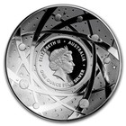 2019 Australia 1 Oz  999 Silver  5 Domed Earth And Beyond  The Moon