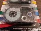 Casio Tape Cartridges 12mm Xr-12we2s For Ez - Label Printer Label It  