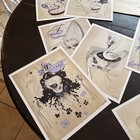 Afi Crash Love Limited Edition Lithographs  camille Rose Garcia  - Set  527 1000