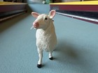 Safari Ltd White Ewe W  Tag 2007 Figure Farm Sheep Barnyard Pet Lamb Toy