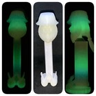 Rainbow Glow In The Dark Pez Outlaw Collectible Not A Pez Dispenser