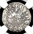 Crusaders  Cilician Armenia  Levon I  1198-1219  Silver Tram  Ngc Au Details