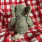 Vintage Elephant Plush Circus Style Gray Teddy Steiff Style Toy Germany