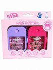 Wish Hand Sanitizer Spray 1 2 Fl Oz 4pk 35ml  With Silicone Case