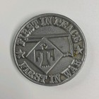 Operation Desert Storm 1991 Challenge Coin Saudi Arabia Iraq Kuwait Map Vintage
