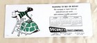 1958 Advertising Ink Blotter Was Issued By The Security Trust Company Lynn  Ma