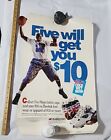 Rare Shaquille O   neal Poster 26   x 18     Reebok Pepsi Slam Shaq Ad