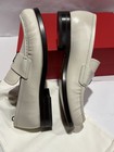Ferragamo Mens Shoes 9 5ee Leather Loafers   delmo    Gancini Nib