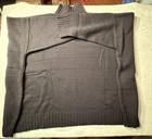 Shirin Guild Oversized Wool   Cashmere Black Mock Neck Sweater