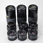 Minolta Maxxum Af 70-210mm F 4  beer Can  50mm F1 7 35-70mm F 4 All 3 Lenses M-4