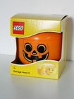 Lego 4031 Pumpkin Jol Candy Brick Storage Head Bin Box Kids Room Halloween Decor