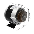12v 250w High Power Gear Reduction Dc Motor My1016z 0-300rpm For E-bike Scooter