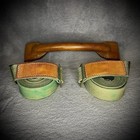 Military Leather Carry Handle With Two Straps - Polish Army Surplus - Bushcraft