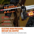 Cordless Grease Gun Electric 20 Volt 2 0 Ah Battery Kit 10000psi With Case