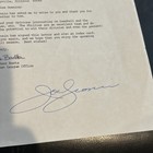Joe Cronin Hof Autograph Signed Typed Letter 1975 Tls Psa Dna Bold Mint Auto