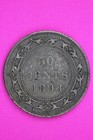 1894 Newfoundland Canada Fifty 50 Cents Silver Coin Guaranteed Authentic 2226