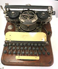 Hammond Early 1900 s Typewriter W case Antique Multiplex New York Serial 74628